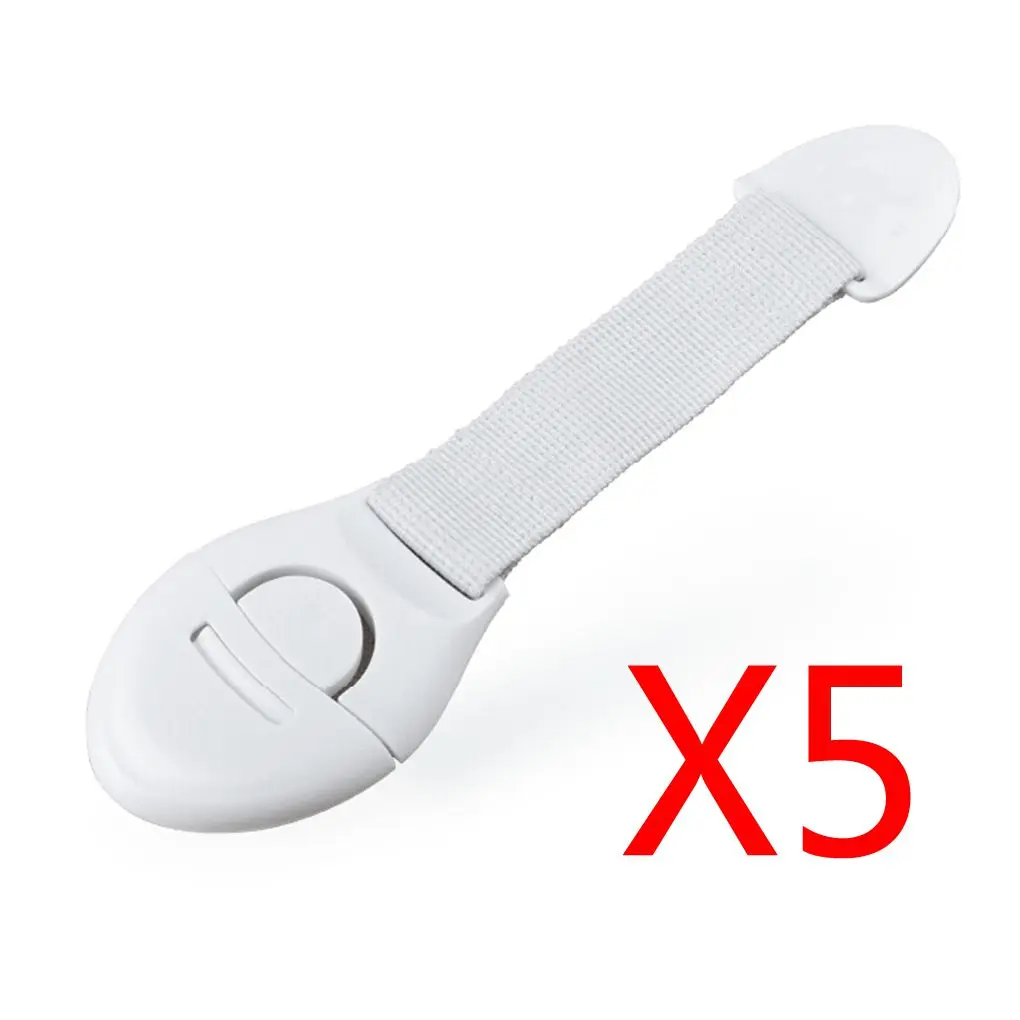 

5pcs Baby Safety Locks Plastic Drawer Door Cabinet Cupboard Protection from Children Baby Care