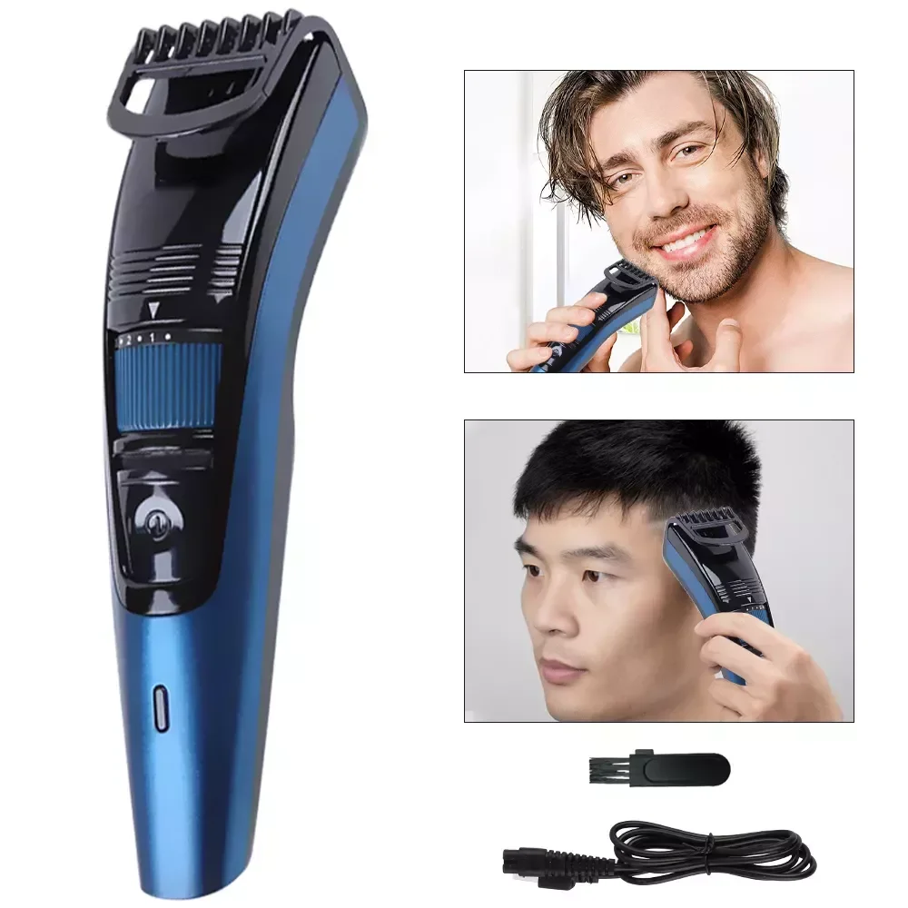 

NEW2023 Clipper Professional 0.5-10mm Adjustable Beard Trimmer Mustache Stubble Trimmer for men Hair Cutting Machine Rechargeabl