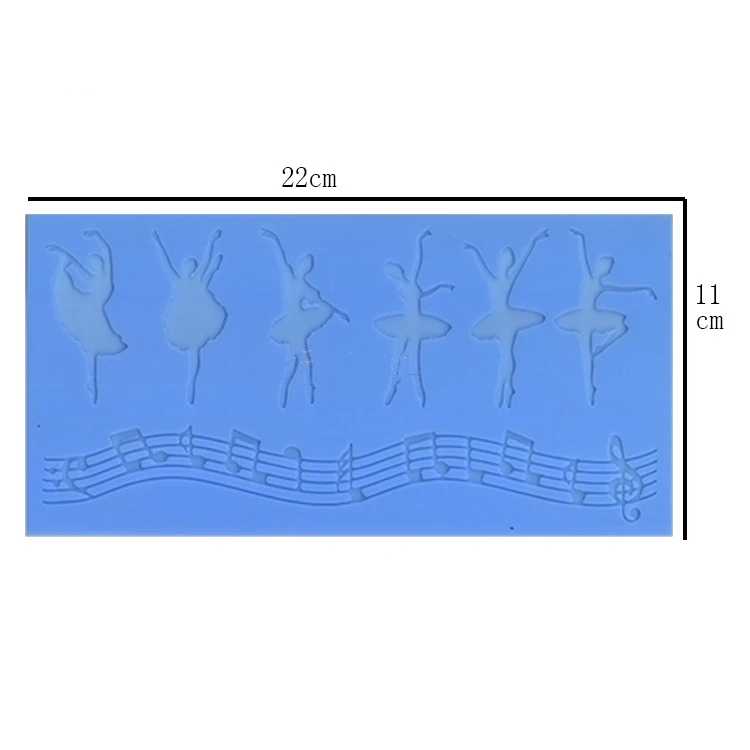 Балетные нотки кружевной коврик инструменты для украшения тортов из мастики