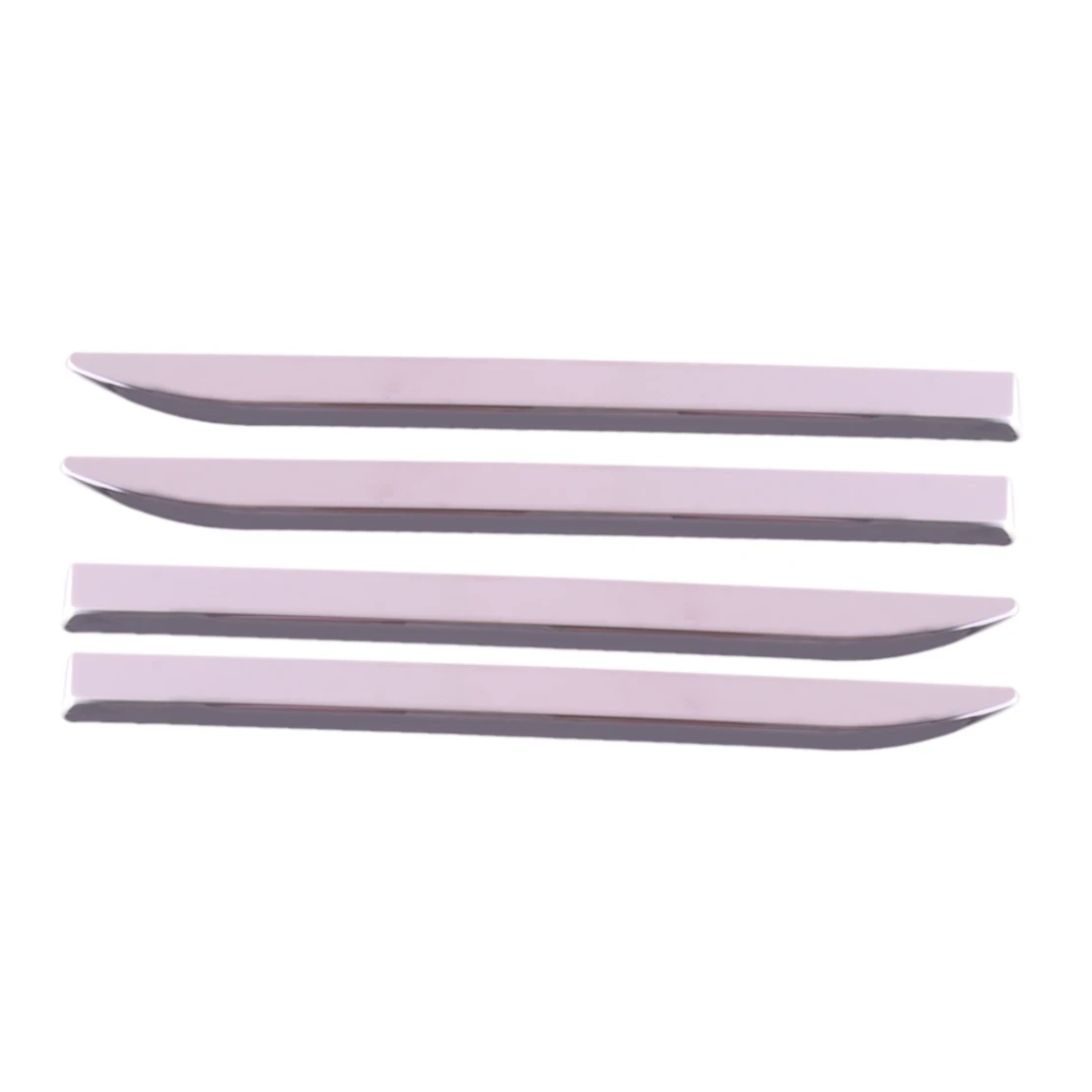 

4 шт., декоративные наклейки на крылья автомобиля, из нержавеющей стали