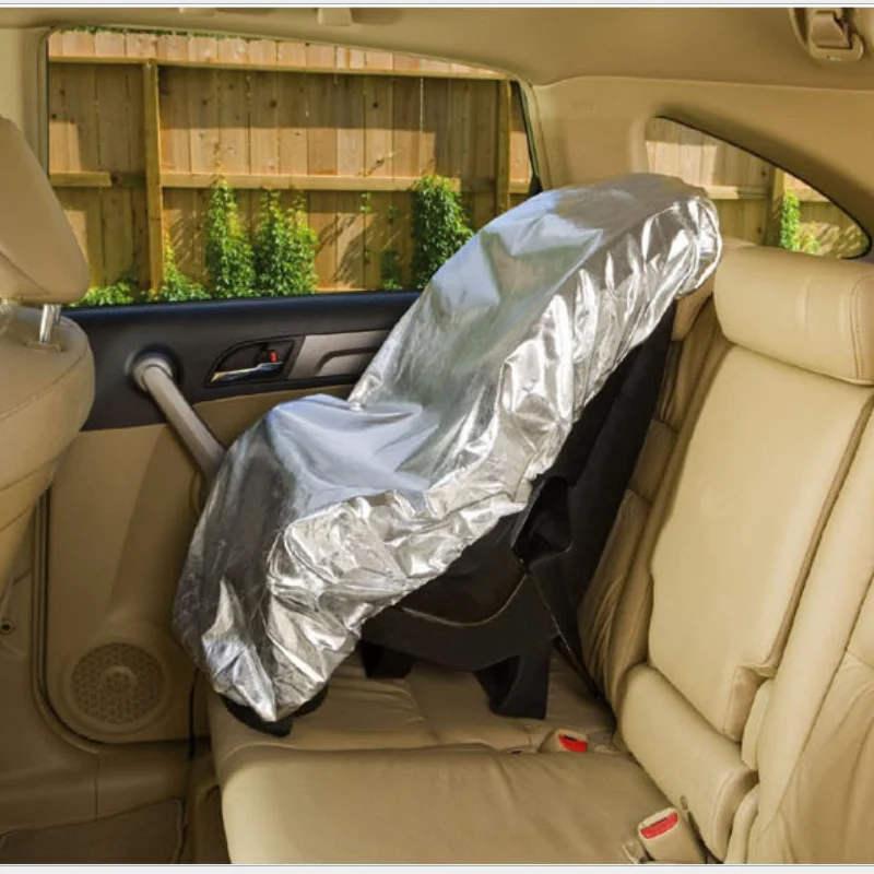 

75X115Cm Car Seat Baby Seat Sun Shade Protector for Children Kids Aluminium Film Sunshade Uv Protector Dust Insulation Cover New