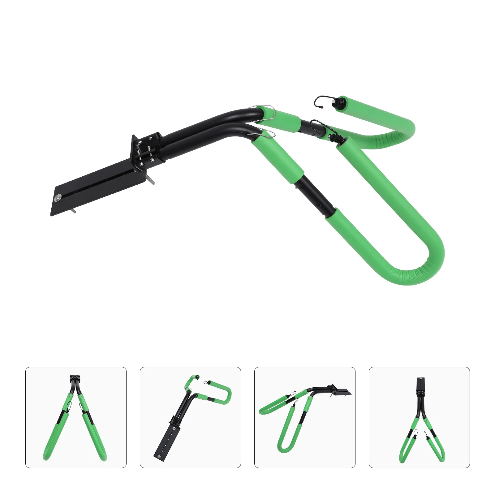 

1 Set Bike Surfboard Rack Wake Board Carrier Surfboard Bracket (Green)