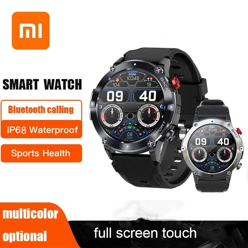 

Xiaomi Smart Watches Answering The Phone Taking Pictures Music Weather Waterproof Sports Multifunction Smart Watch Men Genuine