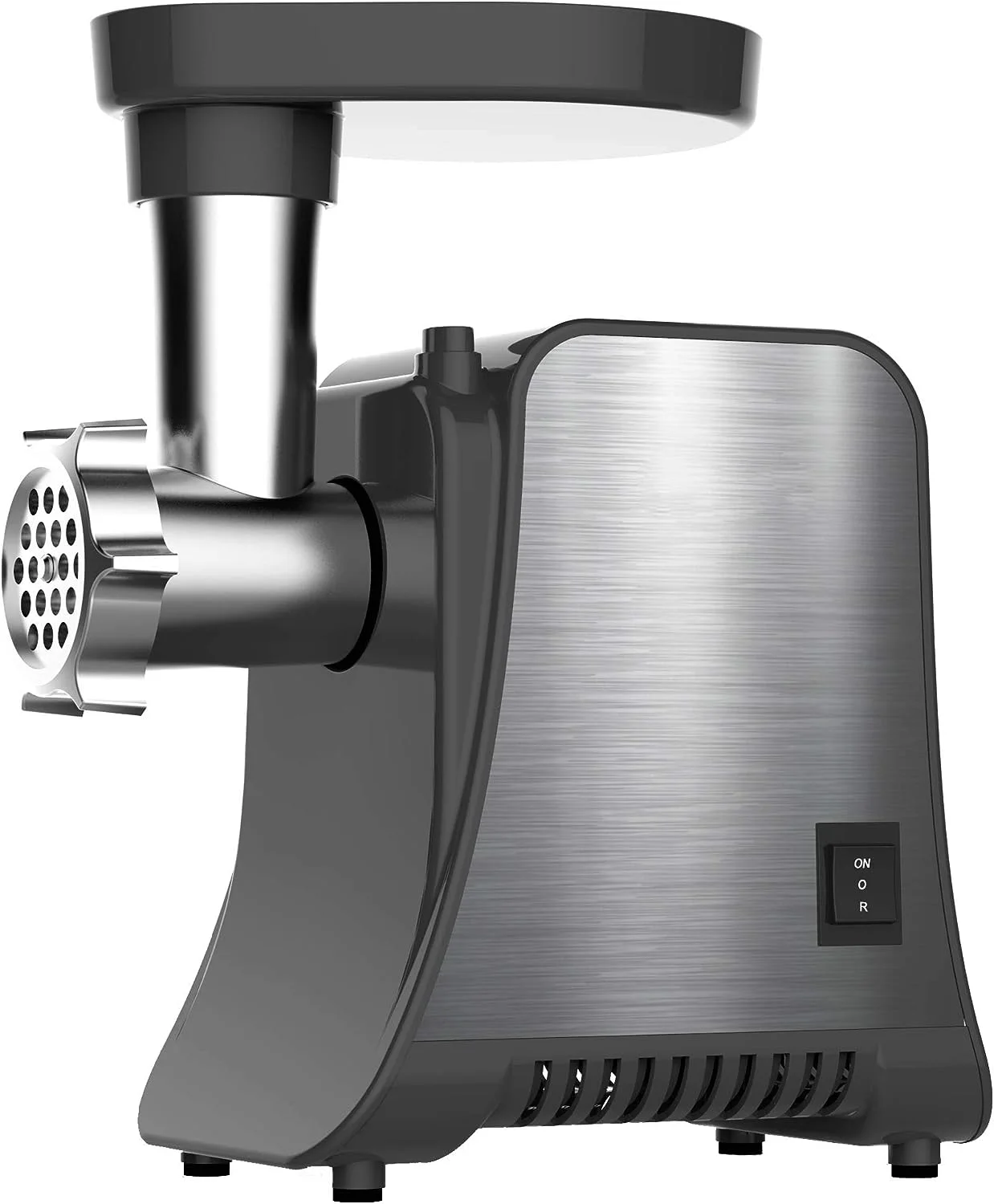

800-Watt Max Grinder & Food 4-in-1 Meat Grinder and Food Processor, Small, Stainless Steel