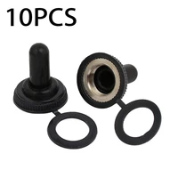 10pcs m120 75mm switch cap black silicone rubber boot cap waterproof for toggle switch power tool accessories