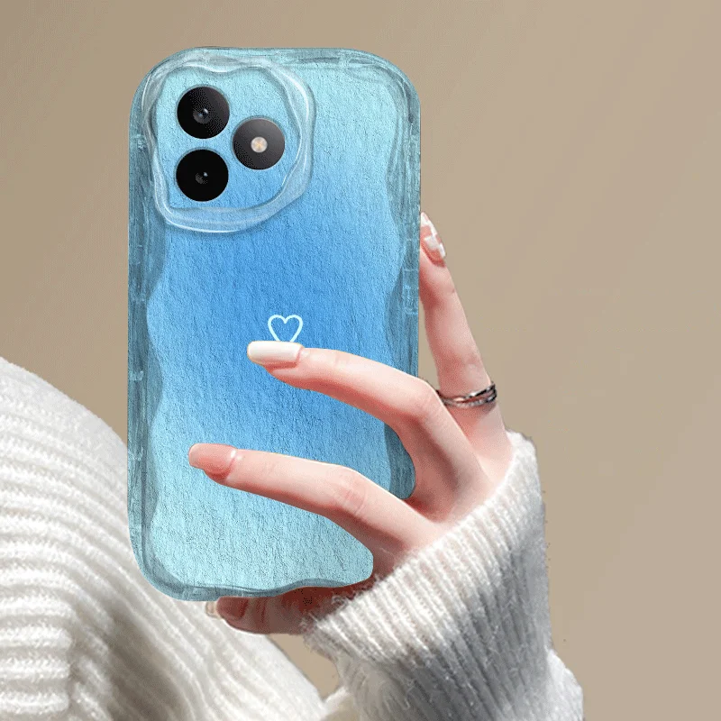 Фото Гибкий чехол из ТПУ для Honor X8d 4G X6d 5G, защитный чехол с противоударным покрытием и рисунком в виде сердечек №3