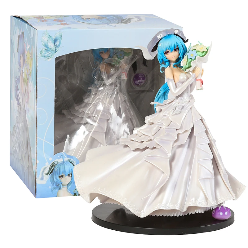 

Genshin Impact Ganyu Wedding Dress Ver PVC Collection Figurine Toy Model