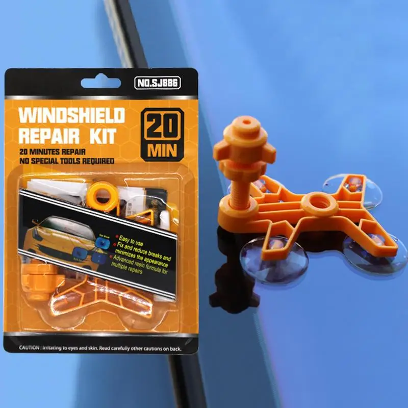 

Upgraded Window Glass Cracked Scratch Windshield Repair Kit For Scratches Car Chips Cracks Star-Shaped Crack Hot Sale