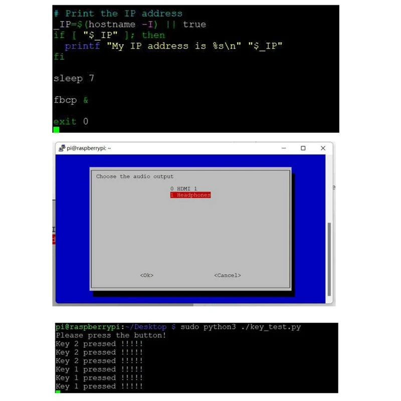 1 шт. для Raspberry Pi 2-дюймовый ЖК-экран IPS 240X320 Встроенный динамик Поддержка