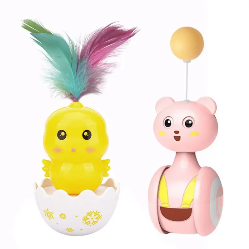 Интерактивная Вращающаяся Игрушка-светильник Для Кошек Забавная Движущаяся