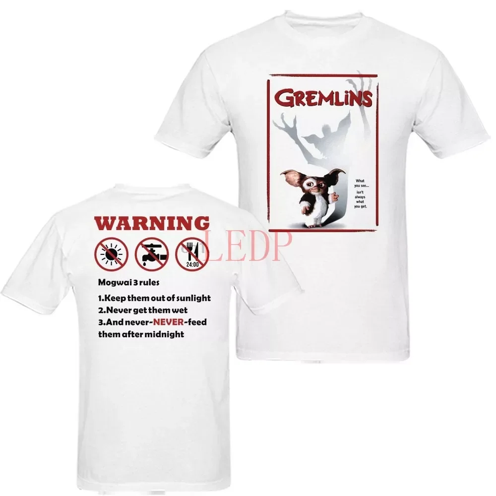 

Gremlins What You See Is Not You Got Mogwai Gizmo 3 Rules Mens And Womens Movie T Shirts