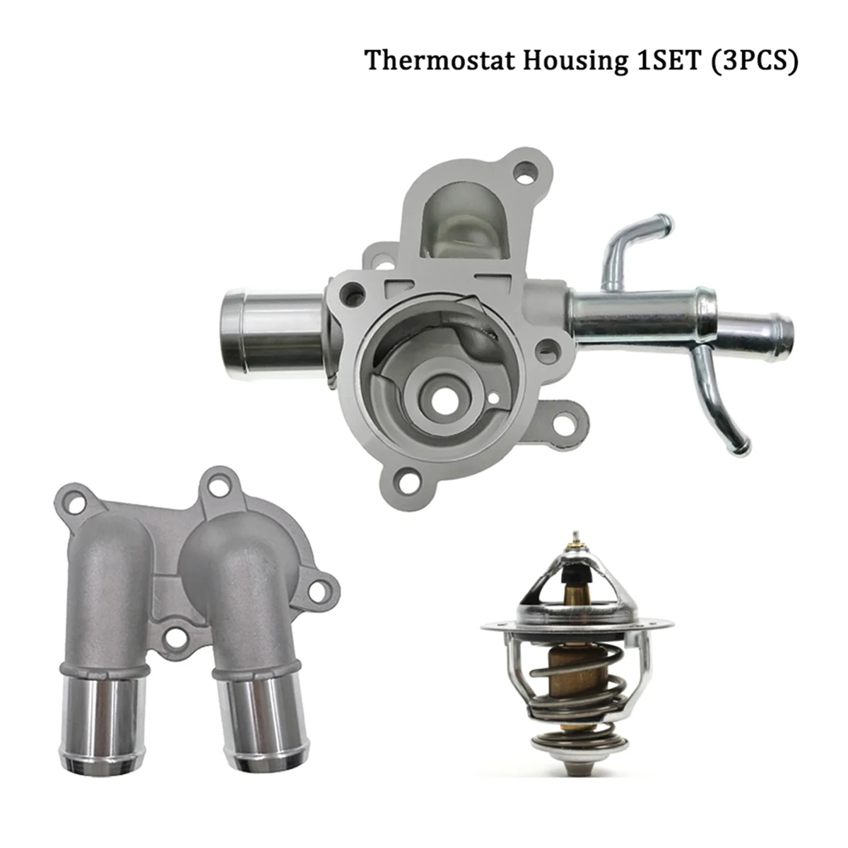 Корпус впускной воды термостата для Hyundai Accent 01-05 1.6l L4 Kia Rio 1.4L-10 25620-26160 25600-26110 25611-26100