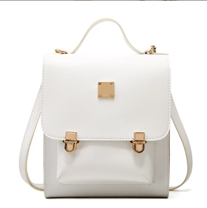 

2022 New Women Backpack PU Rucksack Travel Waterproof Female Shoulder Bags Lady
