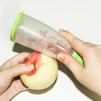 fruit zesters with apple peel holder box vegetable peeler plastic fruit useful holder bcooking tools kitchen gadgets
