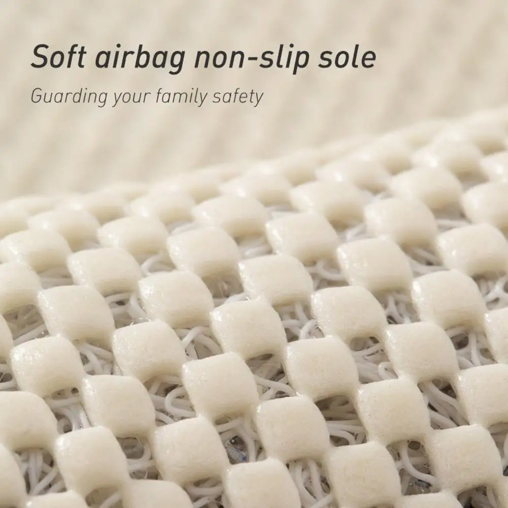 

Excellent Bath Secure Mat Keep Safe Bathroom Carpet Non-skid Friendly to Skin Bathroom Carpet Non-slip