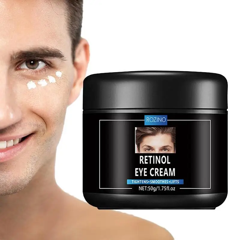 

Eye Cream For Men Nourishing Moisturizing Hydrating Retinol Eye Moisturizer 50g Gentle Eye Care For Men To Brighten Tighten