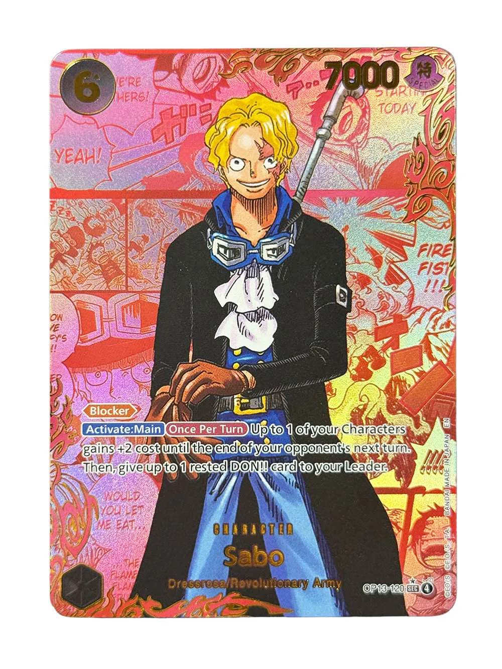 Фото Коллекционная карта One Piece Proxy 2025: Золотые и серебряные фольгированные карты с Монки Луффи, Портгасом, Эйсом. Аниме TCG, одиночные карты, игрушки, подарок. №4