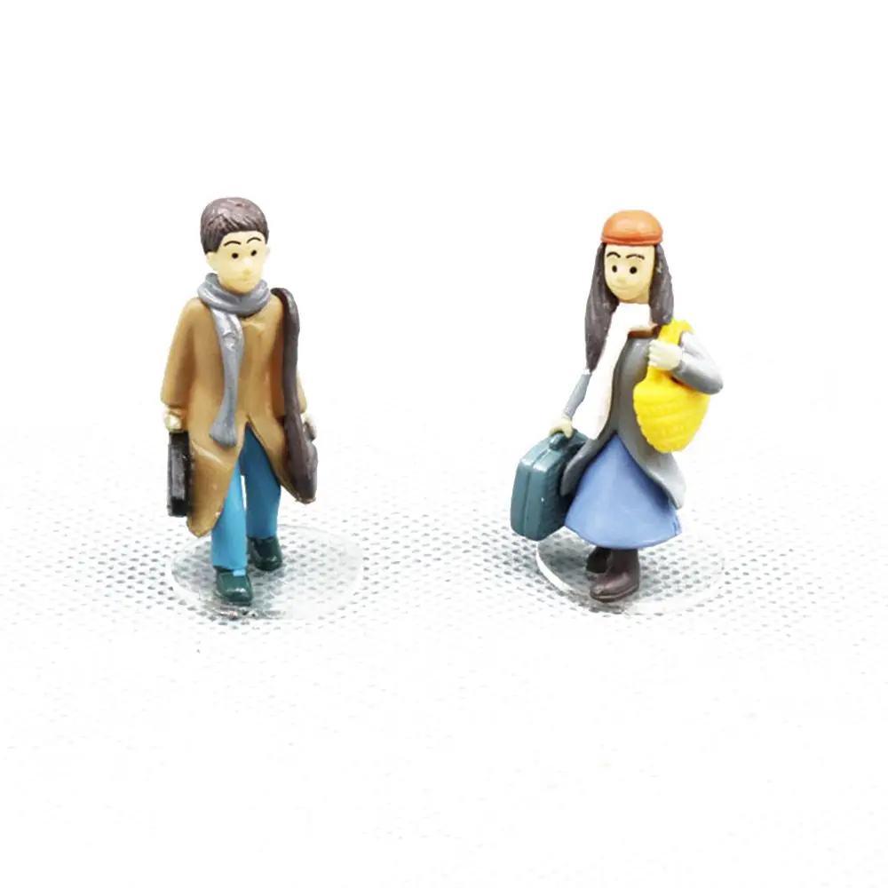 

Miniature Toys DIY Character Sand Table Models Lovers Ornaments People Figures Succulent Ornaments