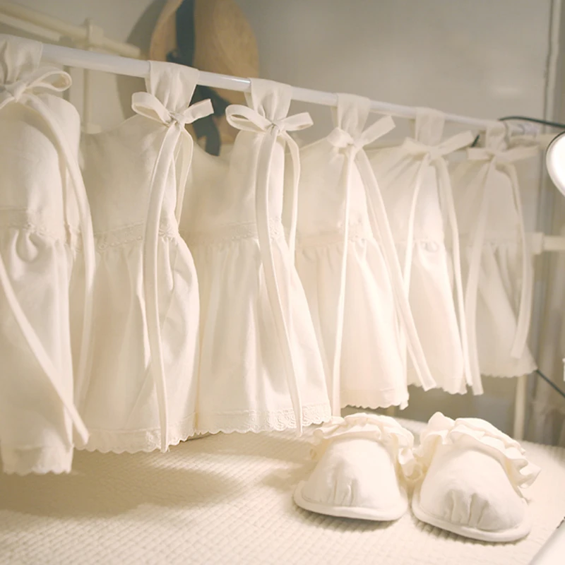 

Коротенькие хлопковые занавески DZQ для кухни