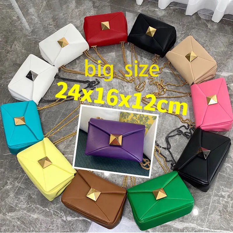 Classic women chain bag fashion small square bag shoulder crossbody purse simple casual Retro Design ladies handbag