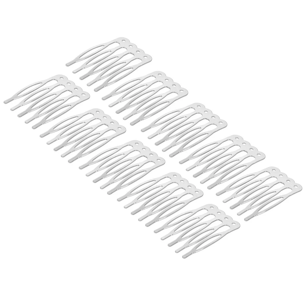 

Hair Side Combs Simple Metal Hair Combs Clips Fashion Small Hairstying Tools Hair Accessories for Fine Hair Kids Bridal (