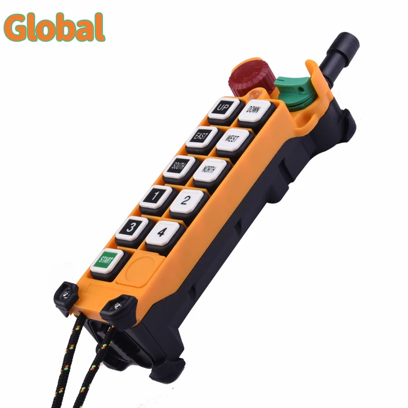 F24-10D 10-кнопочный двухскоростной промышленный беспроводной Радиоуправляемый