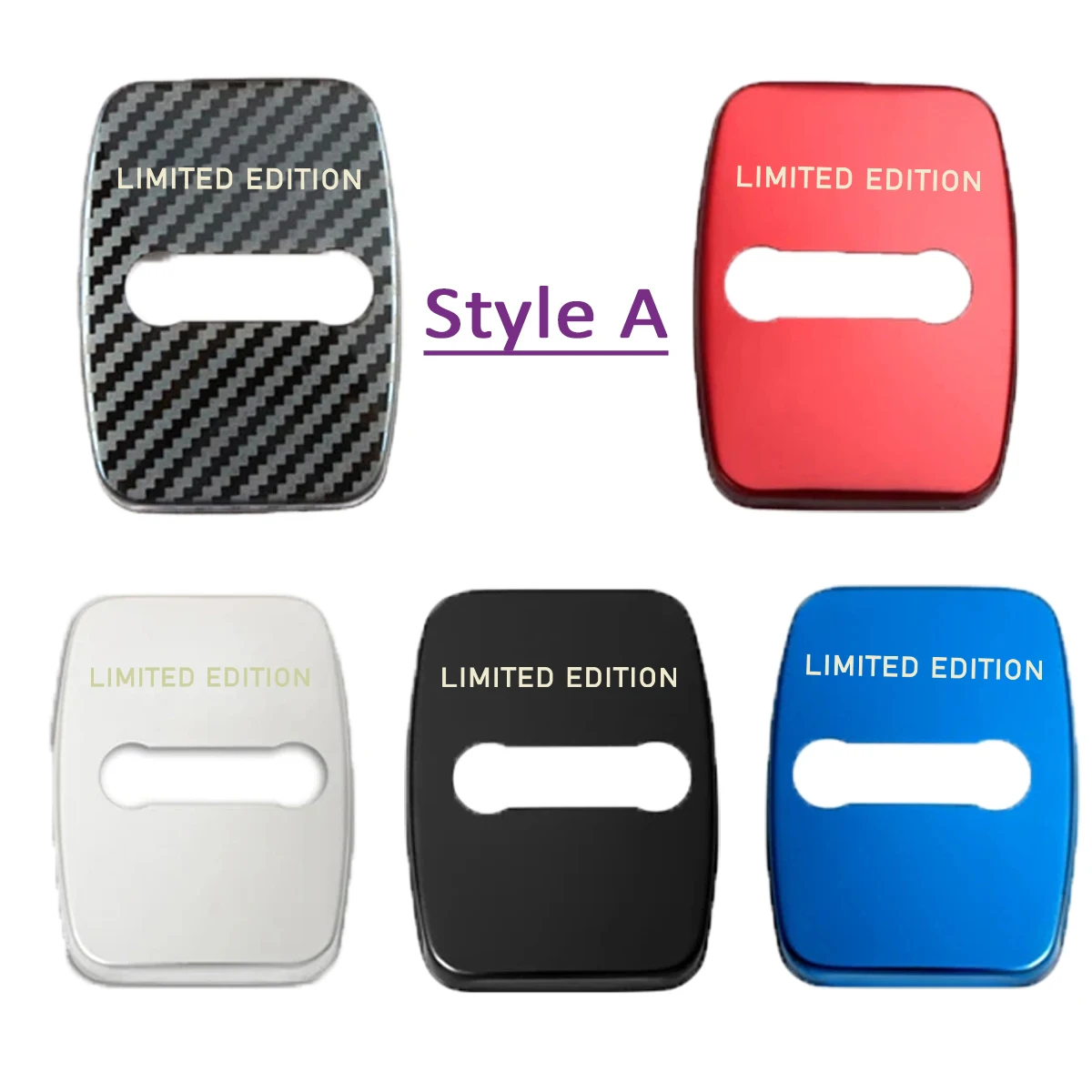 4 шт. декоративная пряжка для дверного замка Toyota Lexus Nissan Chevrolet Hyundai KIA