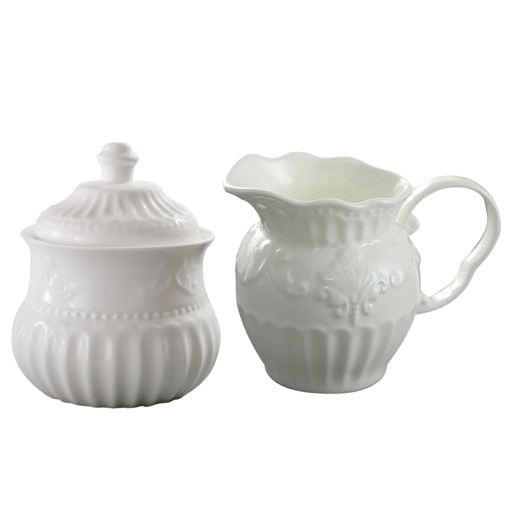 

Creamer Pitcherceramic Coffee Sugar Jug Sauce Set Jar Bowl Gravy Cup Frothing Creampourer Canister Frother Boat Mini Porcelain
