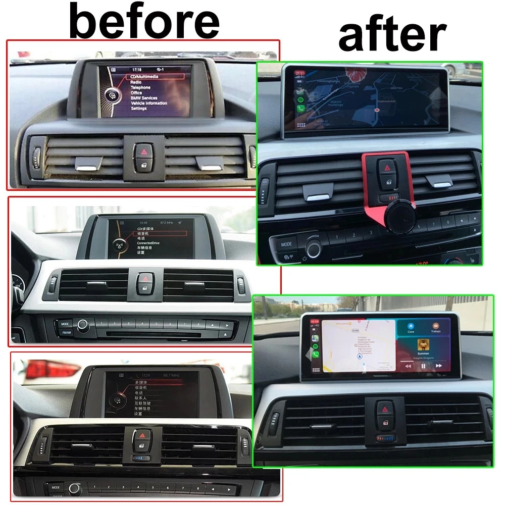 Автомагнитола для BMW мультимедийная система на Android 11 с GPS 10 25 дюйма 3/4 Series F30 F31 F32 F33