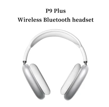 P9 Headset Nirkabel Bluetooth Berlari Mendengarkan Lagu Kartu Permainan Stereo Headset Noise Cancelling dengan Mikrofon 1