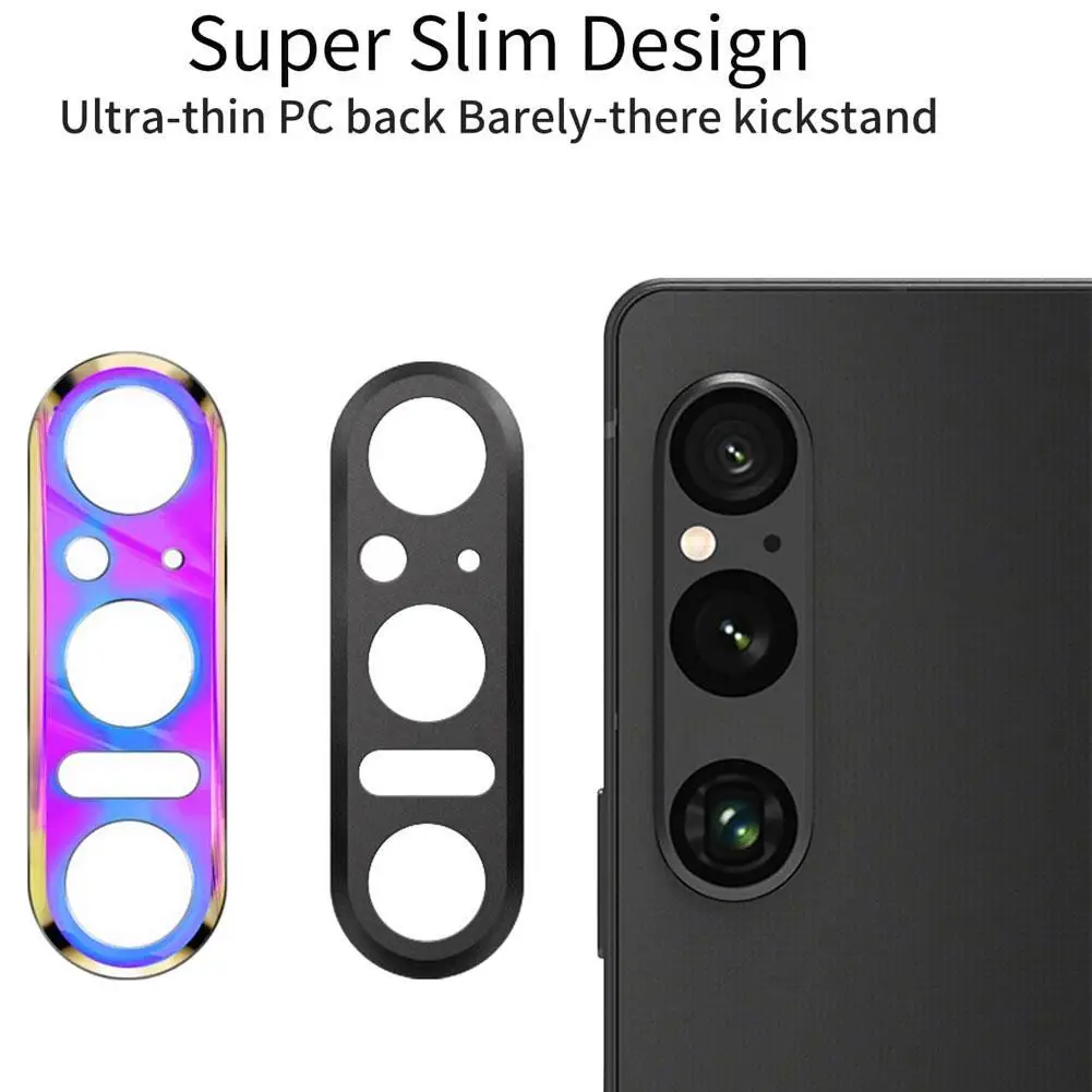 

for sony Xperia 1V Rear Camera Lens Protector Cover Case for sony Xperia1V Back Aluminum Alloy Metal Film