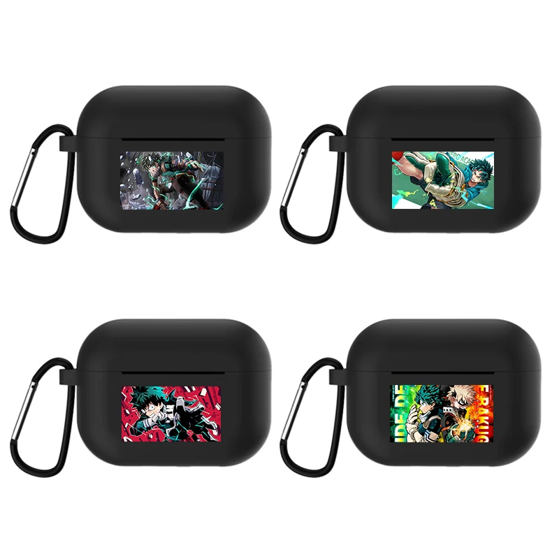 

Anime My Hero Academy MHA For Apple Airpods 1 or 2 Shockproof Cover For Apple AirPods 3 Pro Earphone Case AirPods Pro2 Protector