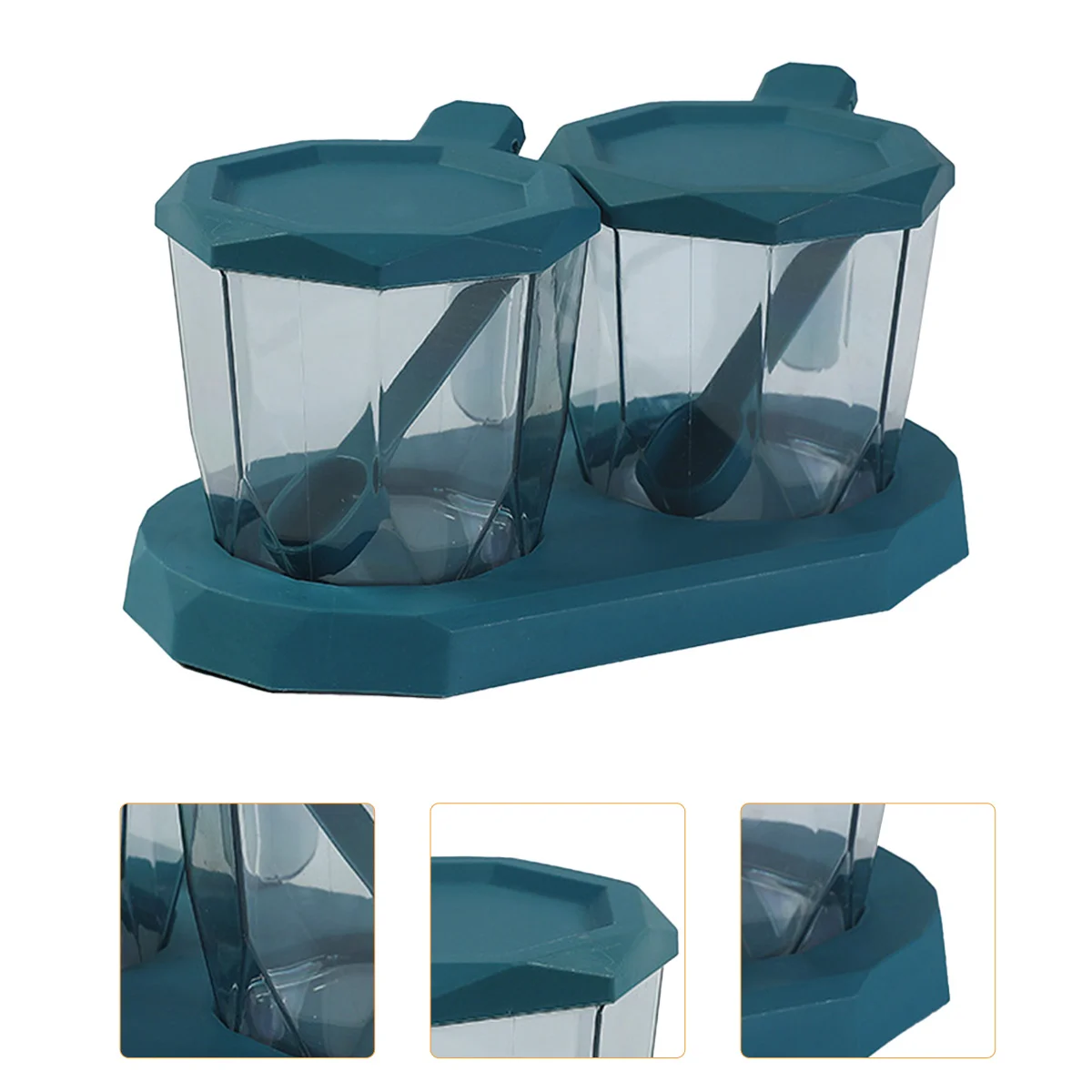

1 Set Spice Jars Seasoning Bottles Spice Containers with Lids Condiment Jars Box