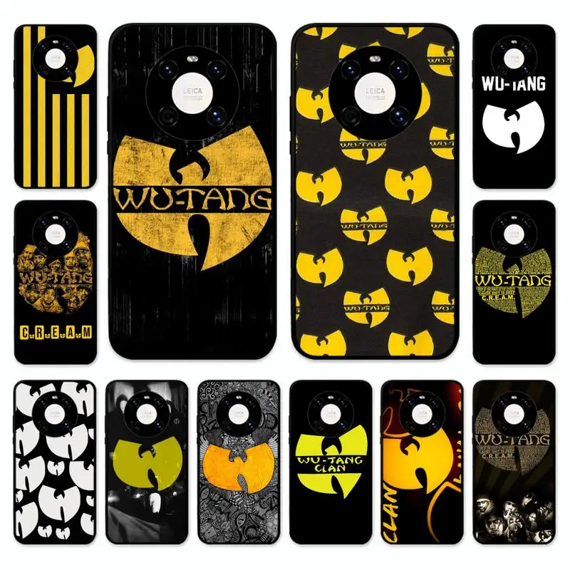 

WU-T--TANG CLAN Phone Case for Huawei Mate 20 10 9 40 30 lite pro X Nova 2 3i 7se funda