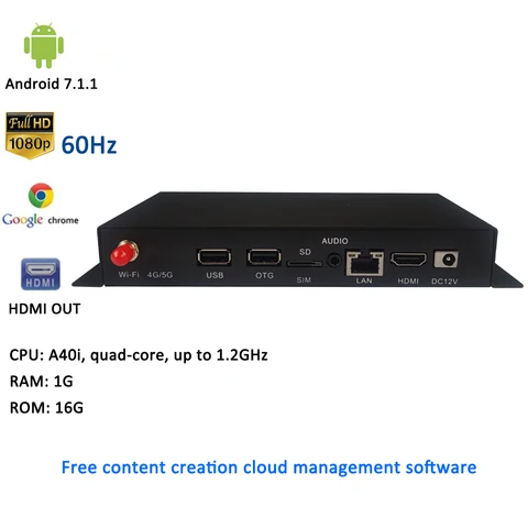 RK3399 RK3568 RK3566 Android 4K UHD HD-MI OUT и IN 4G TV Box с 4 + 64G широкополосной сети CMS цифровая вывеска Media Playe