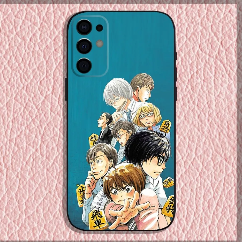 3-Gatsu no Lion Phone Case For Samsung S24 S21 S22 S23 S30 Ultra S20 Plus Fe Lite Note 10 9 5G Black Soft Shell