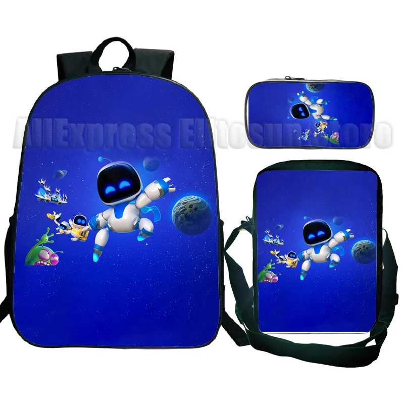 Студенческая школьная сумка Astro Bot детский рюкзак детская на плечо с астронавтом