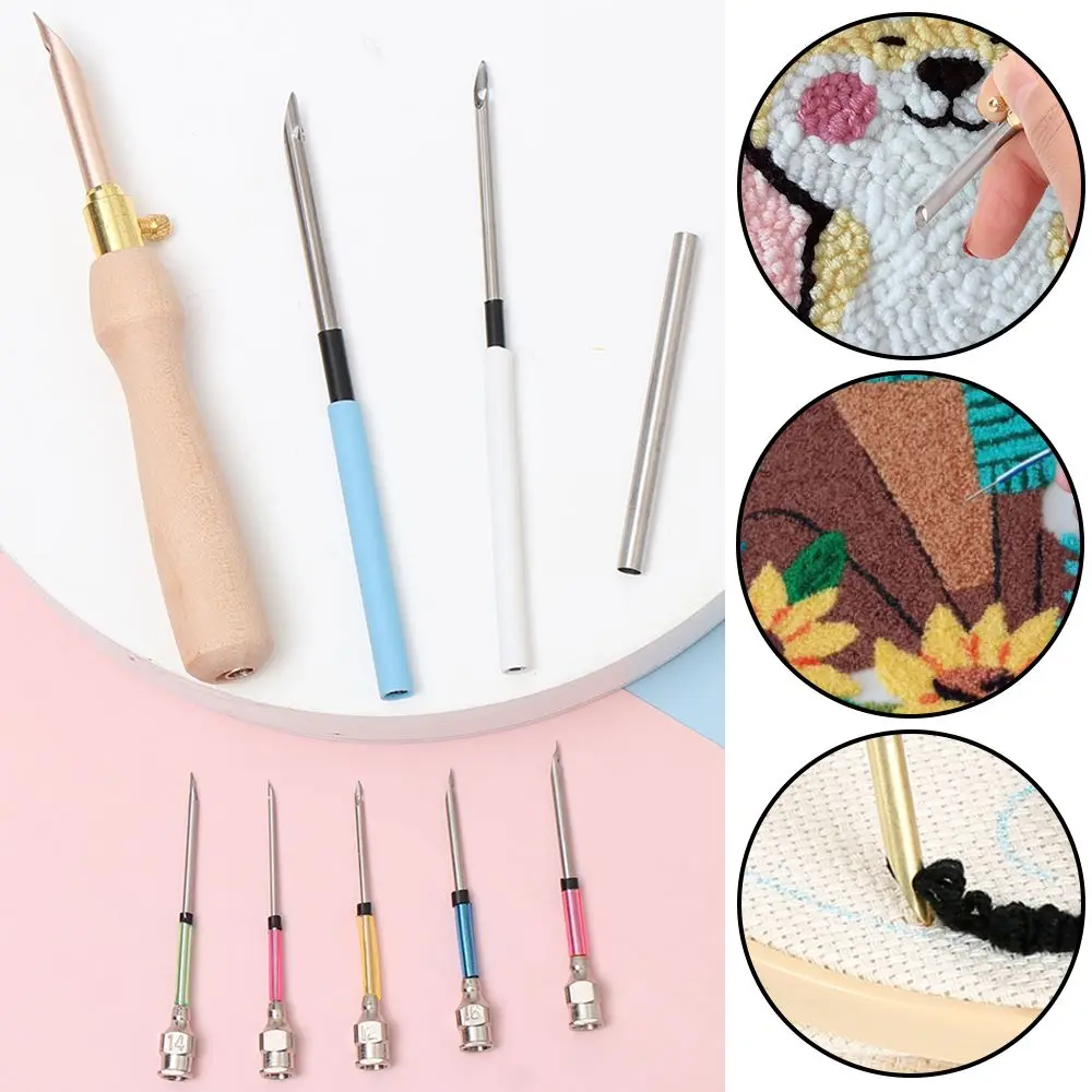 

All models Craft Knitting Sewing Accessories Poke Needle Poking Cross Stitch Tools Embroidery Stitch Punch Needle Tool