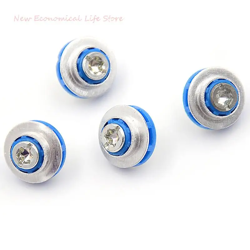 

4pc NEW Blue Screws for HP 3.5 HDD DC7800 DC7900 8000 8100 Z400 Z600 Screws Isolation Grommet 450712-001 Mute Mounting