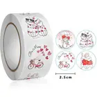 500 шт., декоративные наклейки на День святого Валентина