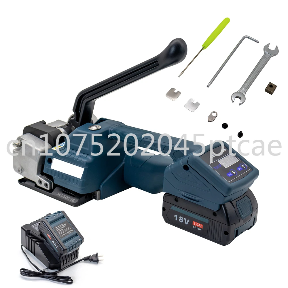 

Portable Electric Wrapping Machine 13-16mm PP PET Strap V1 Strapping Machine Packing Tools for Box Carton