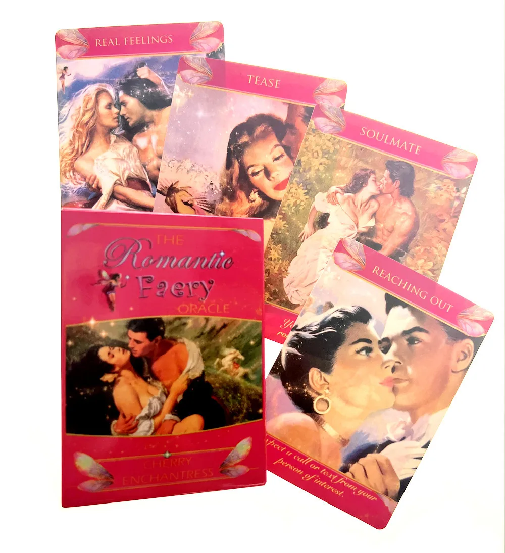 

The Romantic Faery Oracle Cards for women girls cards game board game Tarot deck oracles cards mysterious divination oracles Tar