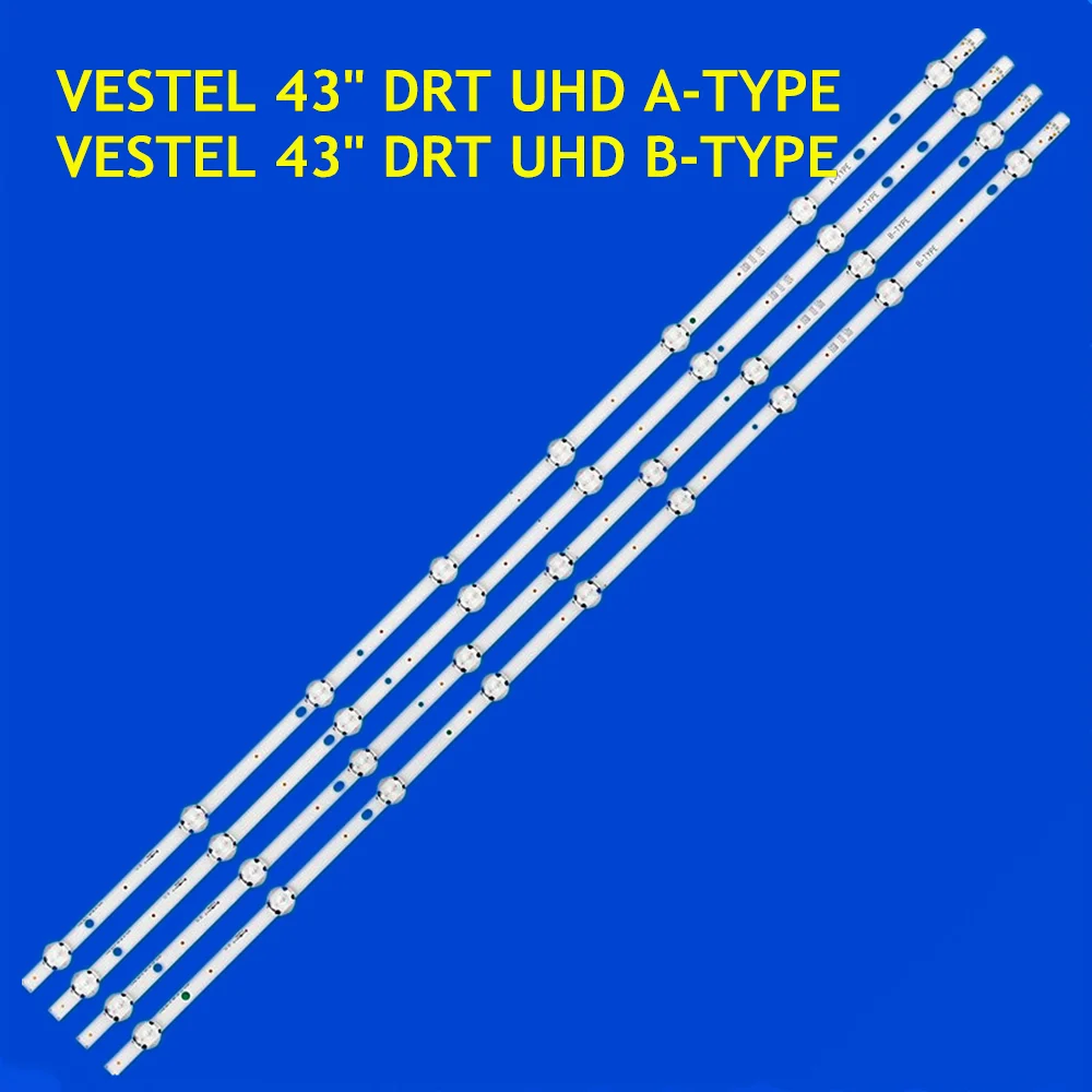 

Светодиодная лента для 43U6763DA 43U5766DB 43U6663DB 43HL15W64 43HK6T74U 43PUS6031/12 LT-43C862 LT-43C870 VESTEL 43 "DRT UHD A B-TYPE