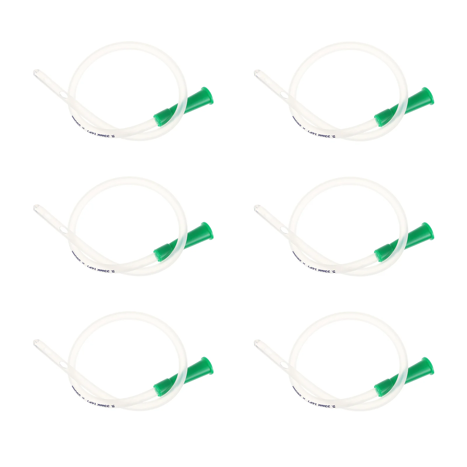 

12 Pcs Flushing Tube Disposable Douche Pipe Practical Enema Accessories Head Pvc Replacement