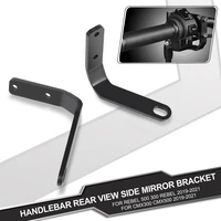 for honda rebel 500 300 cmx300 cmx500 cmx 2021 20 handlebar rear view side mirror rearview spotlight bracket mount clamp holder