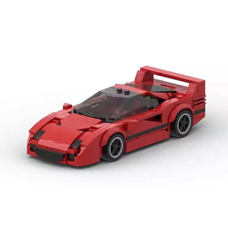 Конструктор MOC совместимый с LEGO строительные блоки F40 из железа игрушка суперкар 8