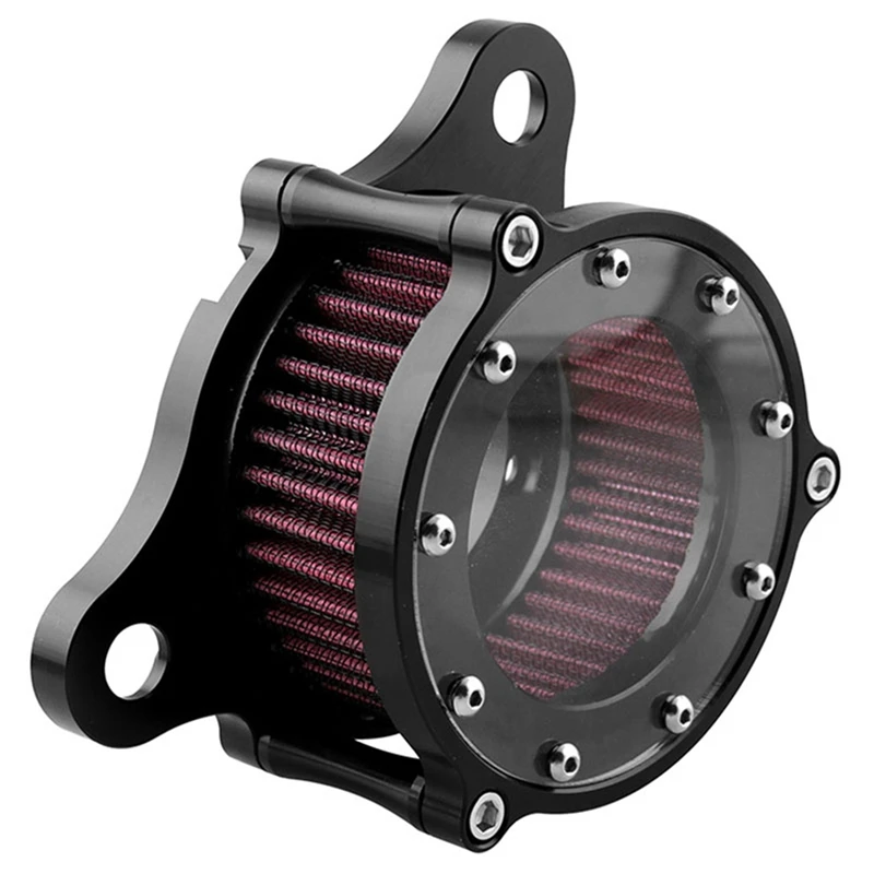 Комплект фильтров воздухозаборника для Sportster XL883 XL883N XL883R XL883P Iron 883 Forty Eight XL1200X 04-16