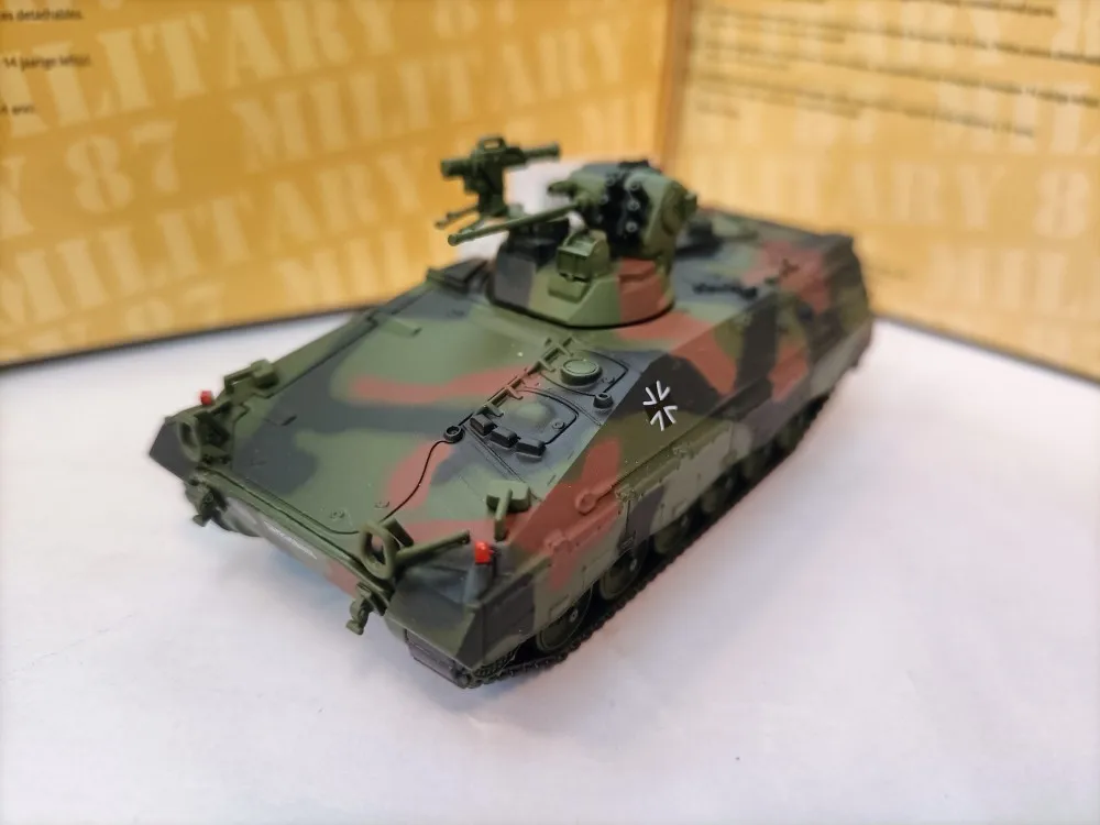 

Schuco 1 87 German Weasel Camouflage Armored Anti-Tank Gun Infantry Fighting Vehicle Model 1A2