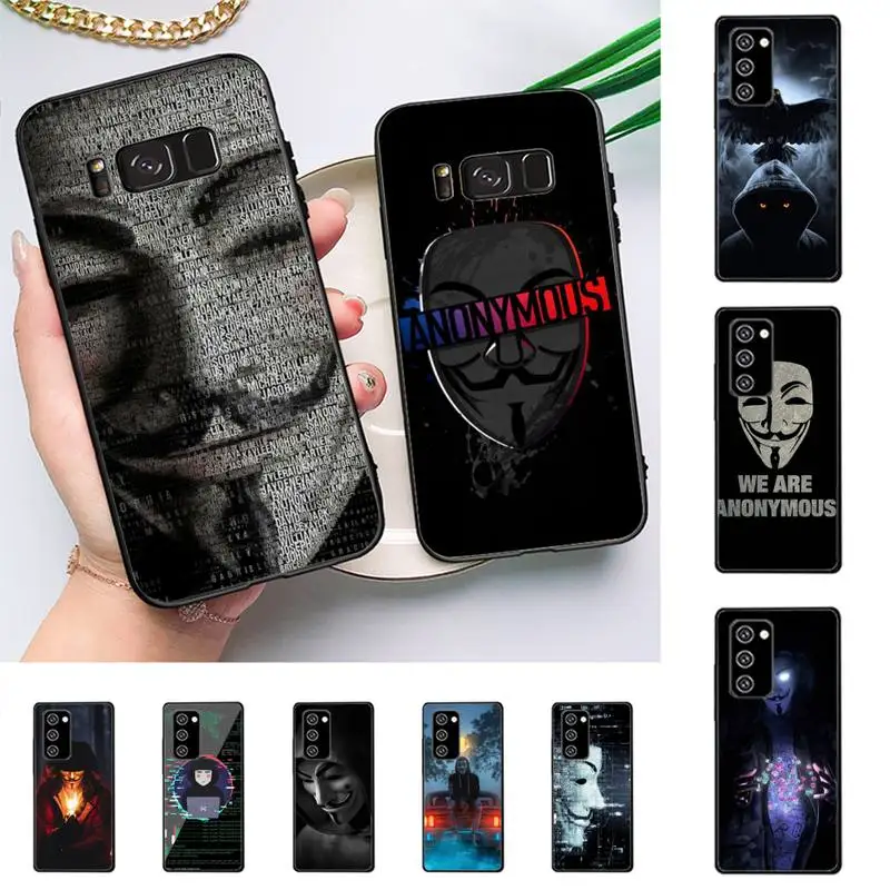 

Anonymous Phone Case For Samsung Galaxy Note 10Pro Note 20ultra cover for note20 note10lite M30S Back Coque