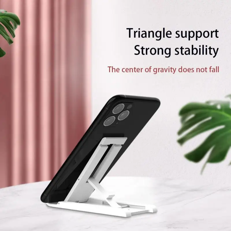 

Foldable Desktop Holder Portable Mini Mobile Phone Stand For Iphone 13 Max 12 IPad Xiaomi Desk Bracket Laptop Adjustable Stand